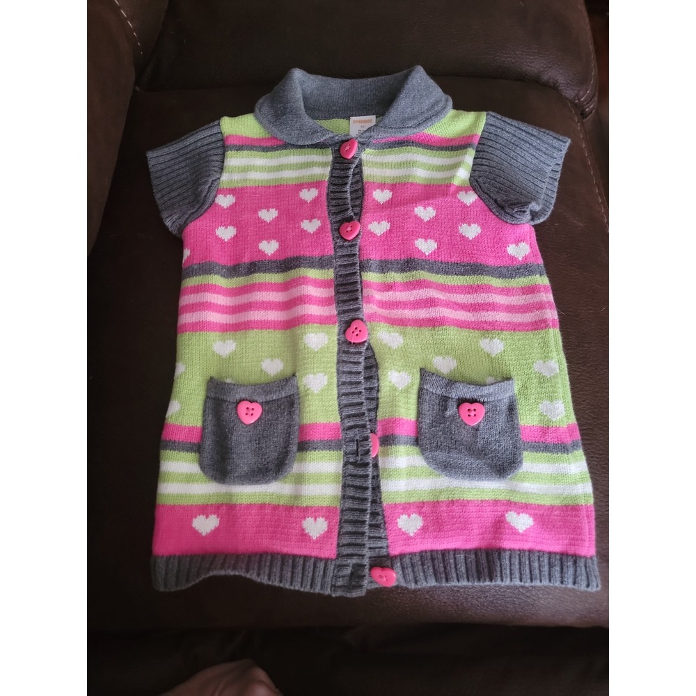 Gymboree lovable giraffe‎ sweater vest size 3t